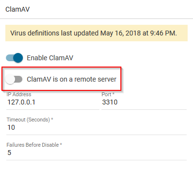 Enable_Disable_ClamAV_Remote