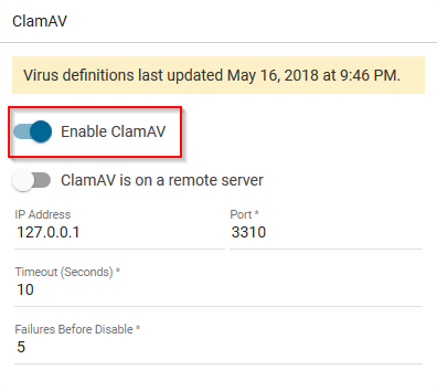 Enable_Disable_ClamAV_Section